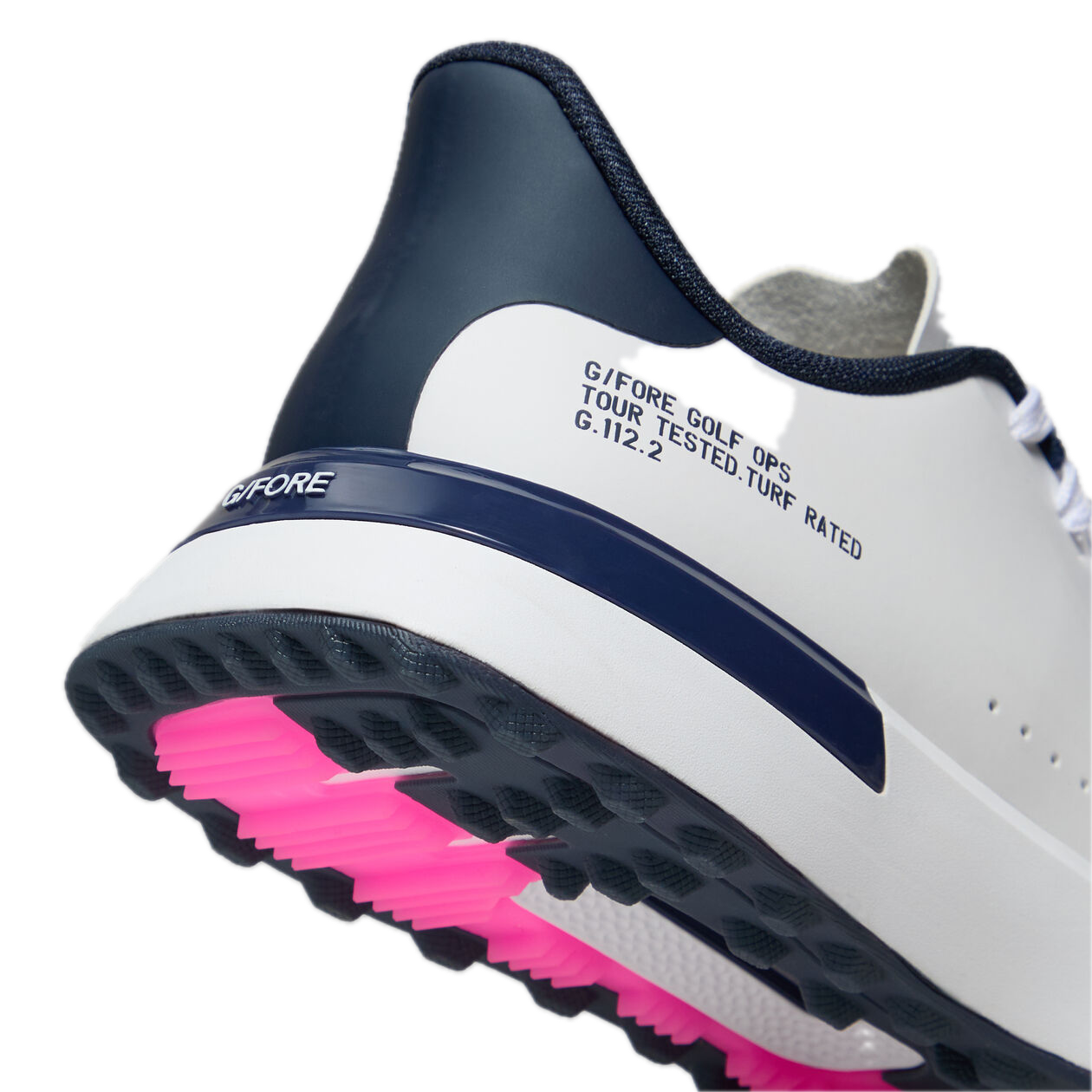 G/FORE MEN'S G.112 GOLF SHOE - Snow / Twilight - Image 5
