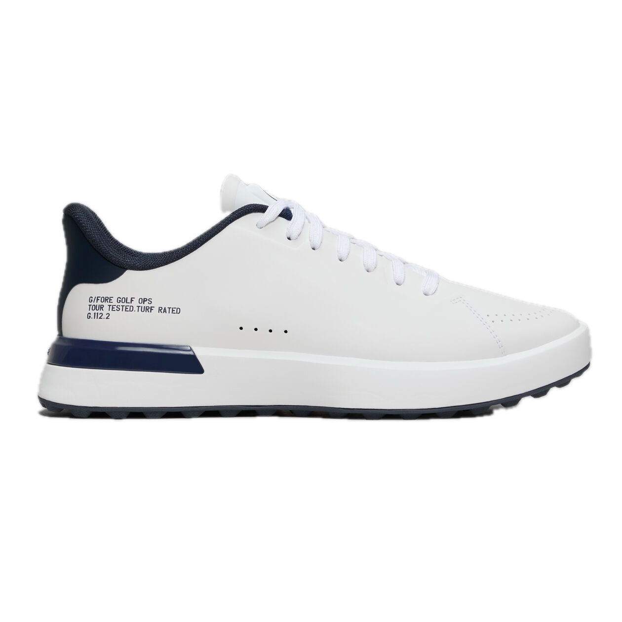 G/FORE MEN'S G.112 GOLF SHOE - Snow / Twilight - Image 4