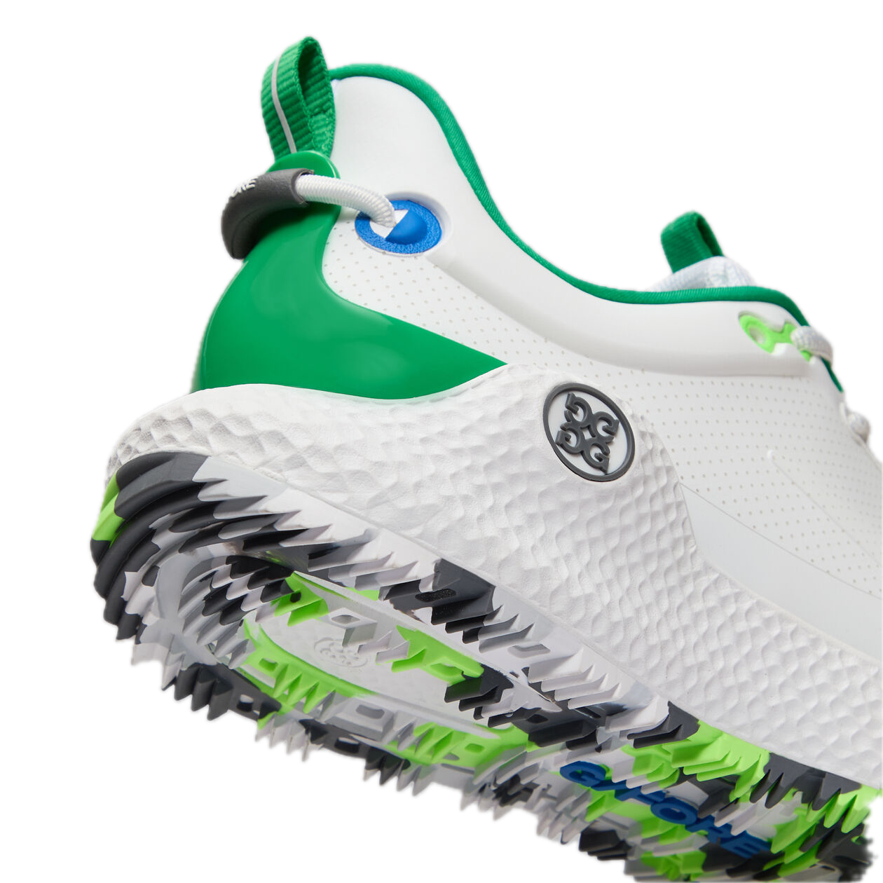 G/FORE MEN'S MG4+ O2 PERFORATED GOLF SHOE - Snow / Multi - Image 3