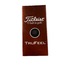 Titleist TruFeel Golf Balls - White (2 Ball Sleeve)