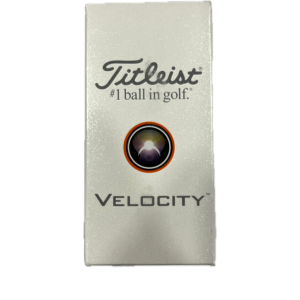 Titleist Velocity Golf Balls – White (2 Ball Sleeve)