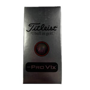 Titleist Pro V1x Left Dash Enhanced Golf Balls - White (2 Ball Sleeve)