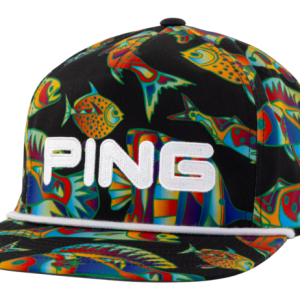 PING Le Fish Vintage Golf Cap - Florescent Fish