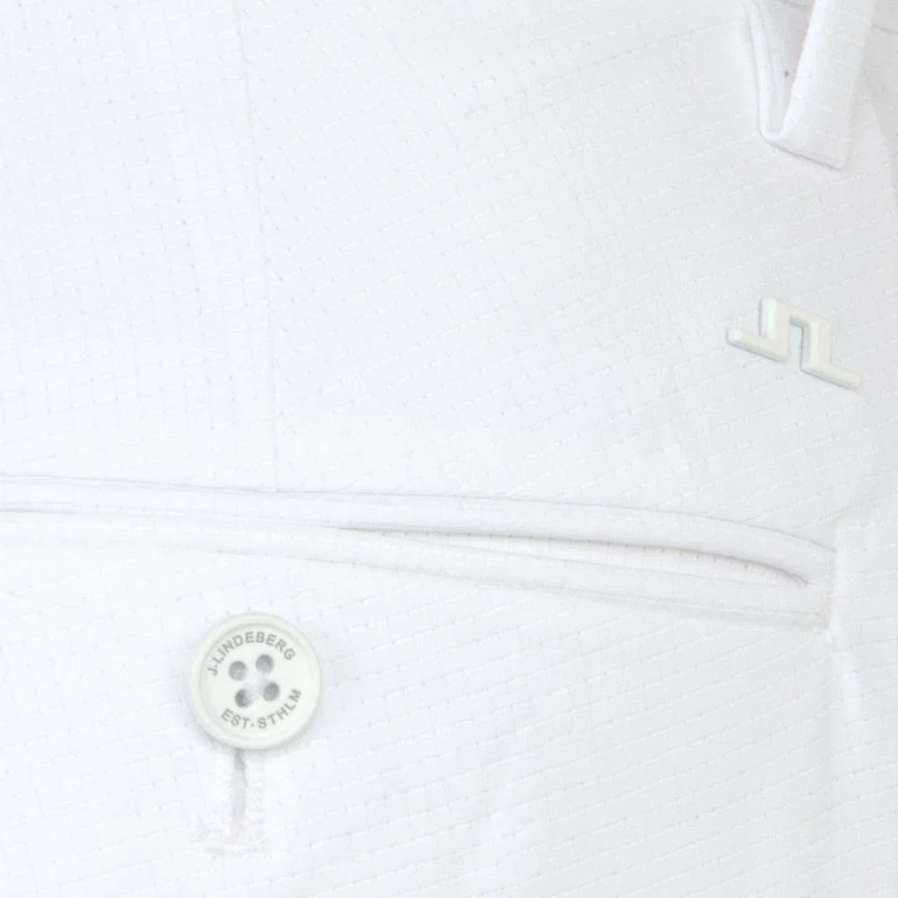 J Lindeberg Golf Trousers Vent Pants - White - Image 4