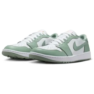 Nike Air Jordan 1 Low G Golf Shoe - Tangerine / White