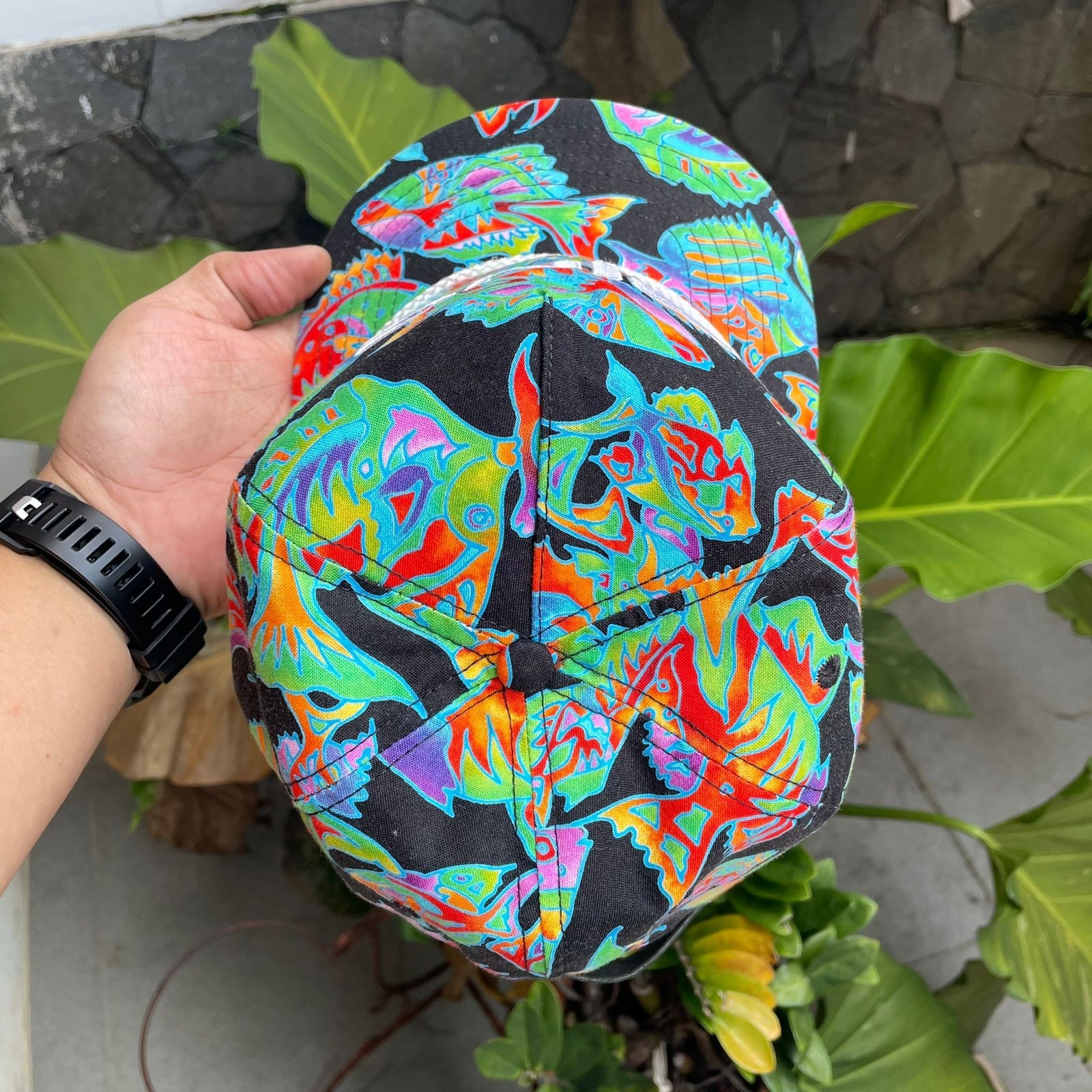 PING Le Fish Vintage Golf Cap - Florescent Fish - Image 3