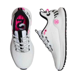G/FORE WOMEN'S MG4+ O2 EMBOSSED HEART GS GOLF SHOES - SNOW