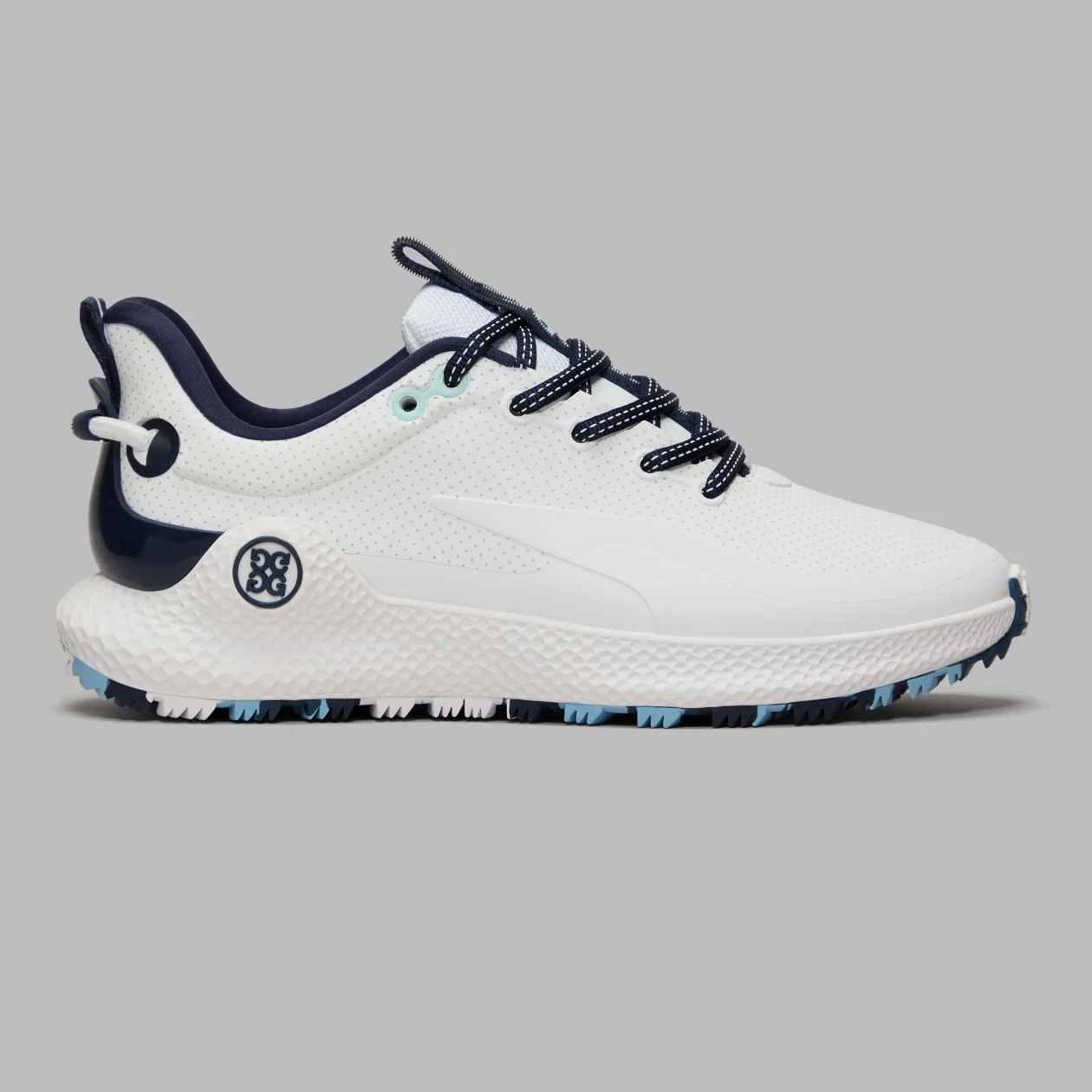G/FORE Women’s MG4 + 02 Perforated Golf Shoe – Snow/ Twilight - Image 4