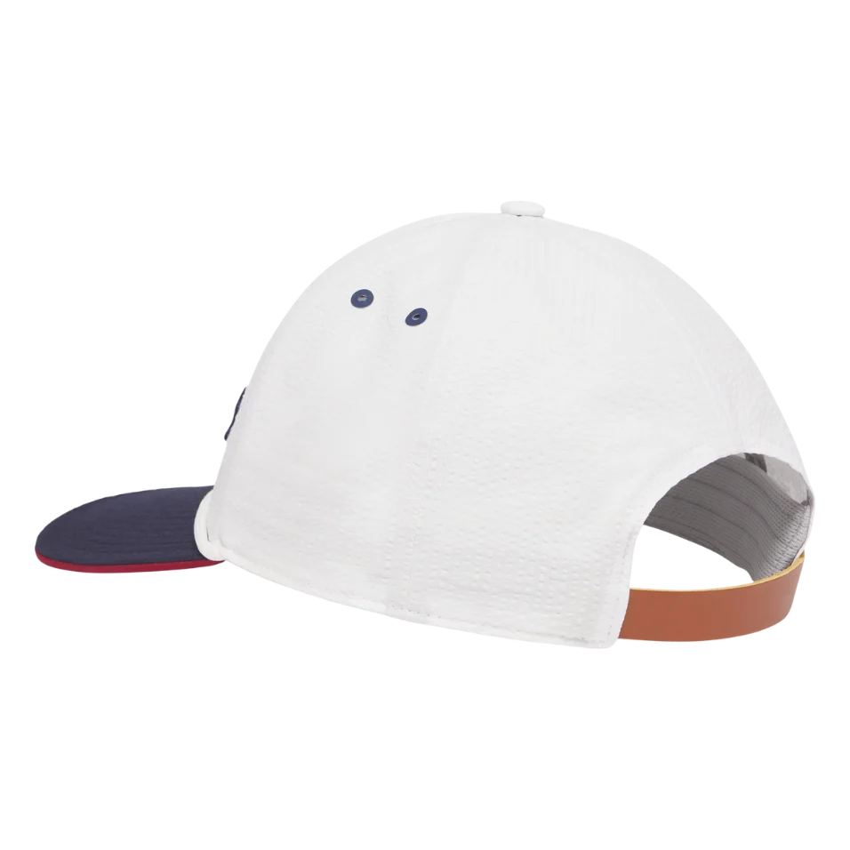 Titleist Players SeerSucker Cap - White/Red/Navy (LIMITED EDITION) - Image 3