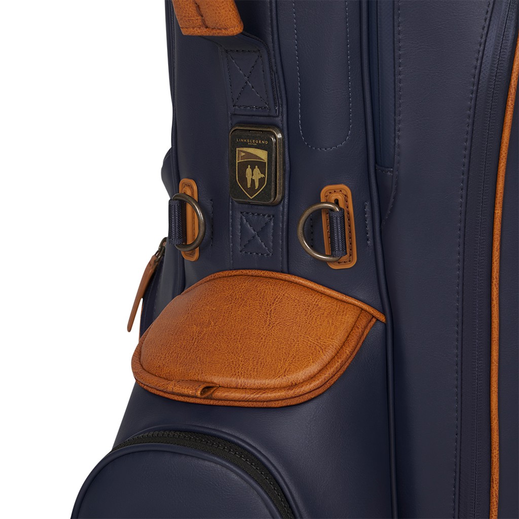 Titleist Nautical LinksLegend Limited Edition Stand Bag - Navy/Palomino/AntiqueBrass (PRE-ORDERS OPEN) - Image 7