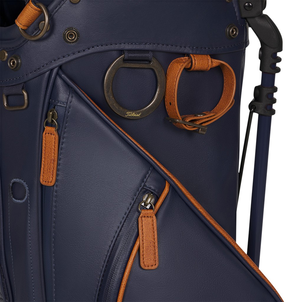 Titleist Nautical LinksLegend Limited Edition Stand Bag - Navy/Palomino/AntiqueBrass (PRE-ORDERS OPEN) - Image 8