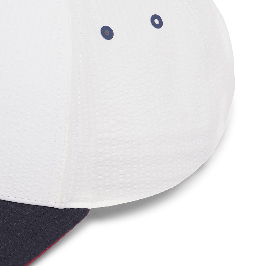 Titleist Nautical Links Collection Montauk Seersucker Cap - Navy/White (LIMITED EDITION) - Image 2