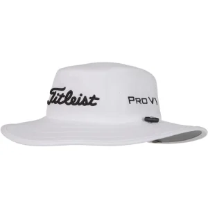 Titleist Tour Aussie Sun Golf Hat - White/Black