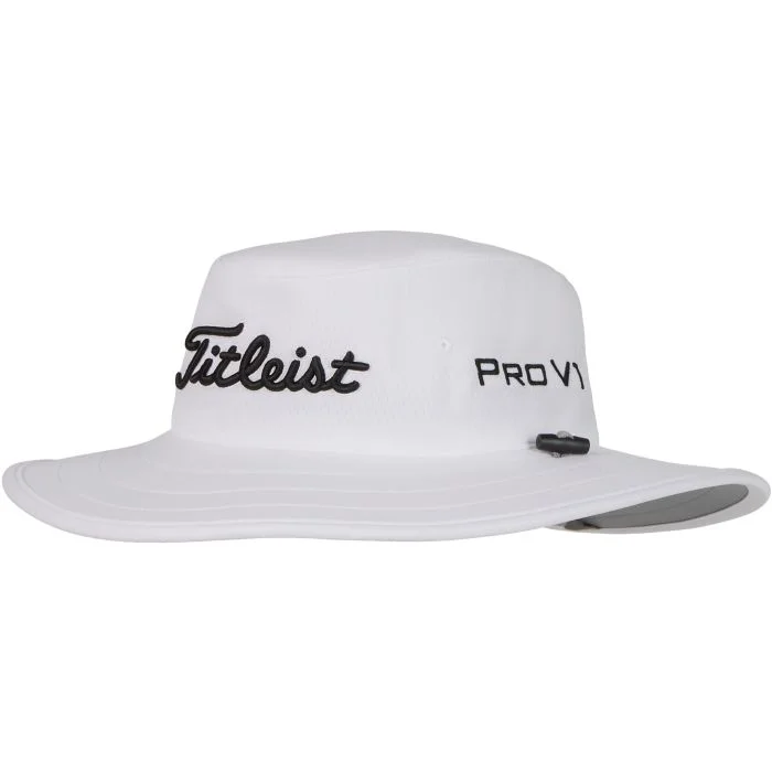 Titleist Tour Aussie Sun Golf Hat - White/Black