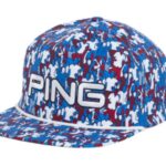 PING Gallery Cap - Blue/White/Red - Image 2
