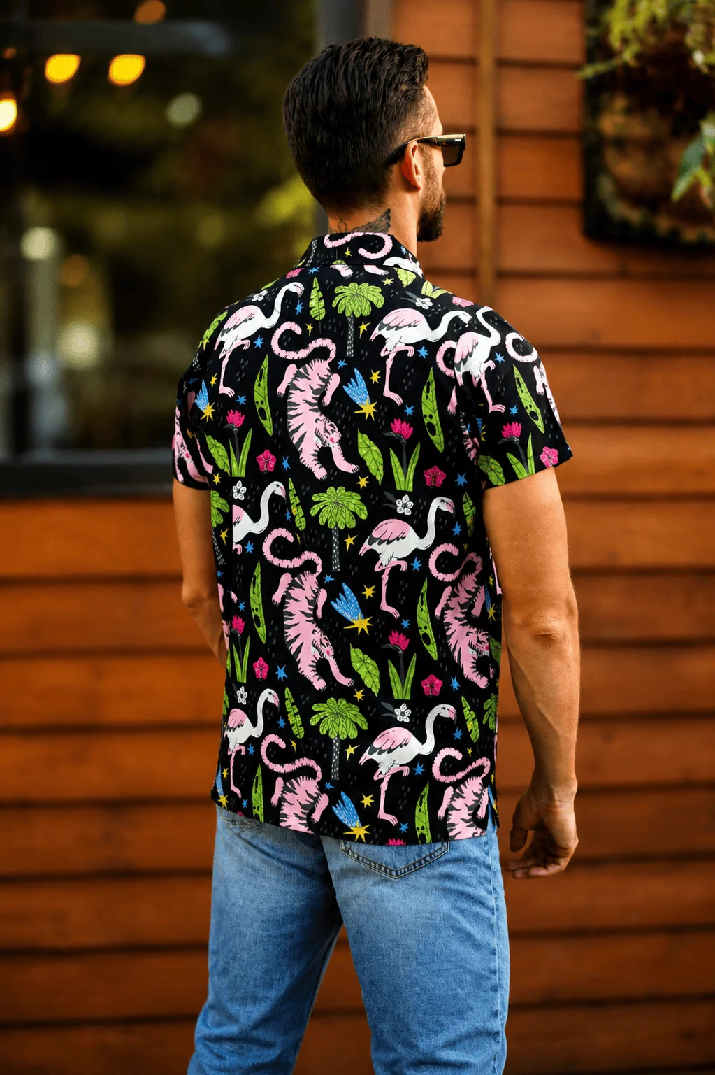 Custom Apparel Mens Button Up - Jungle Jive - Image 6