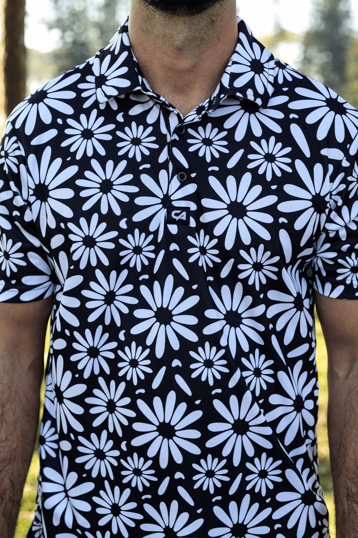 Custom Apparel Dryflex Golf Shirts - Daisy Driver - Image 2