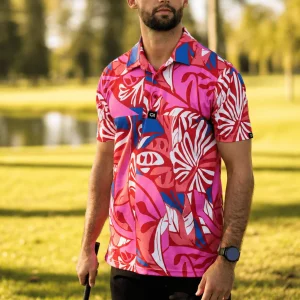 Custom Apparel Dryflex Golf Shirts - Leafy Links