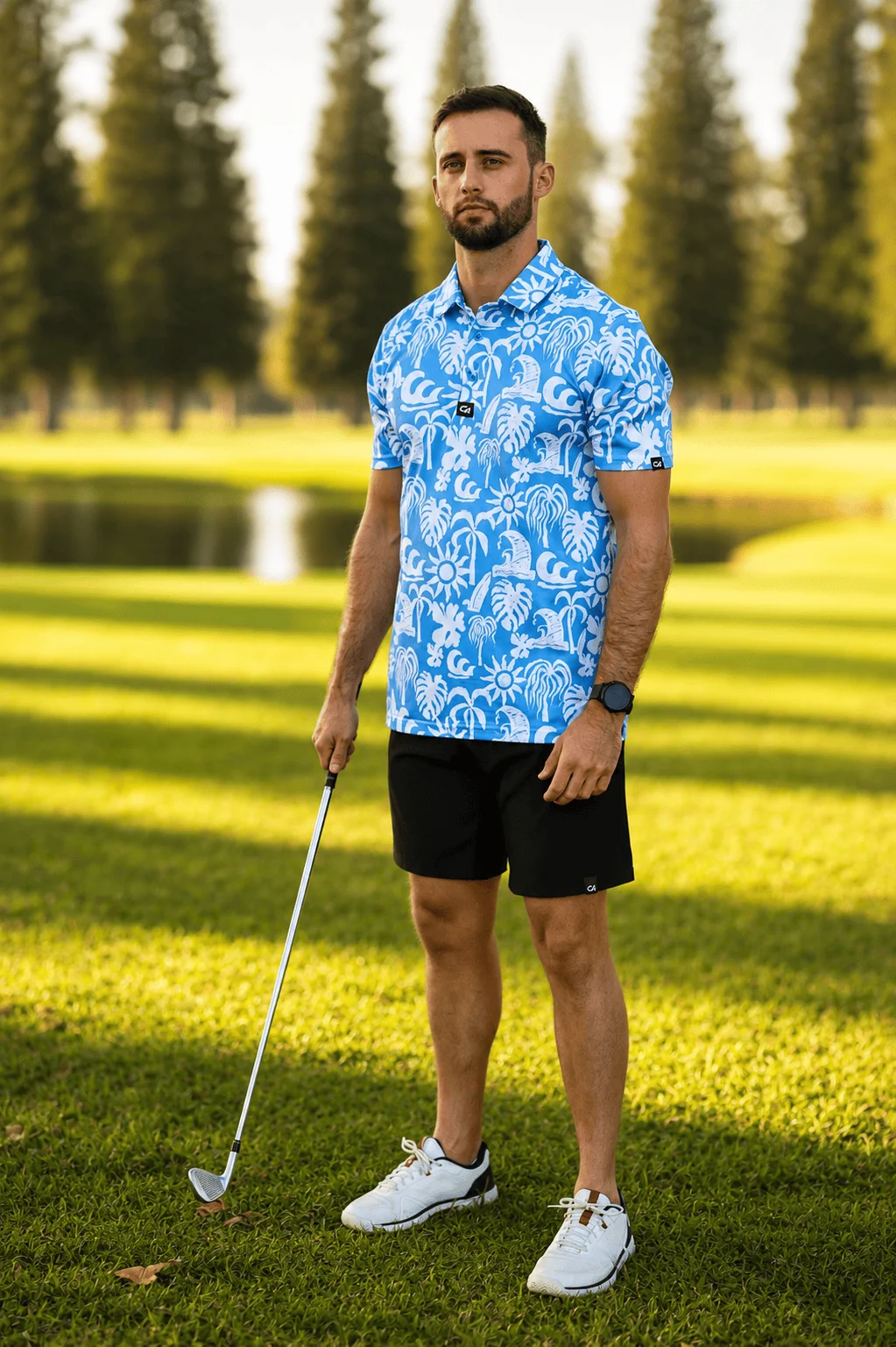 Custom Apparel Dryflex Golf Shirts - Island Tide - Image 5