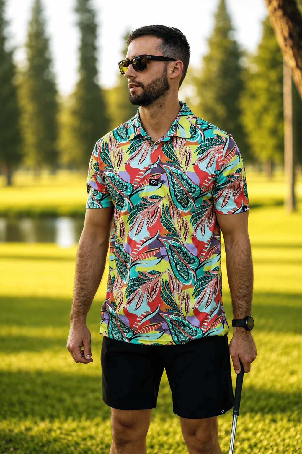 Custom Apparel Dryflex Golf Shirts - Mulligan Garden