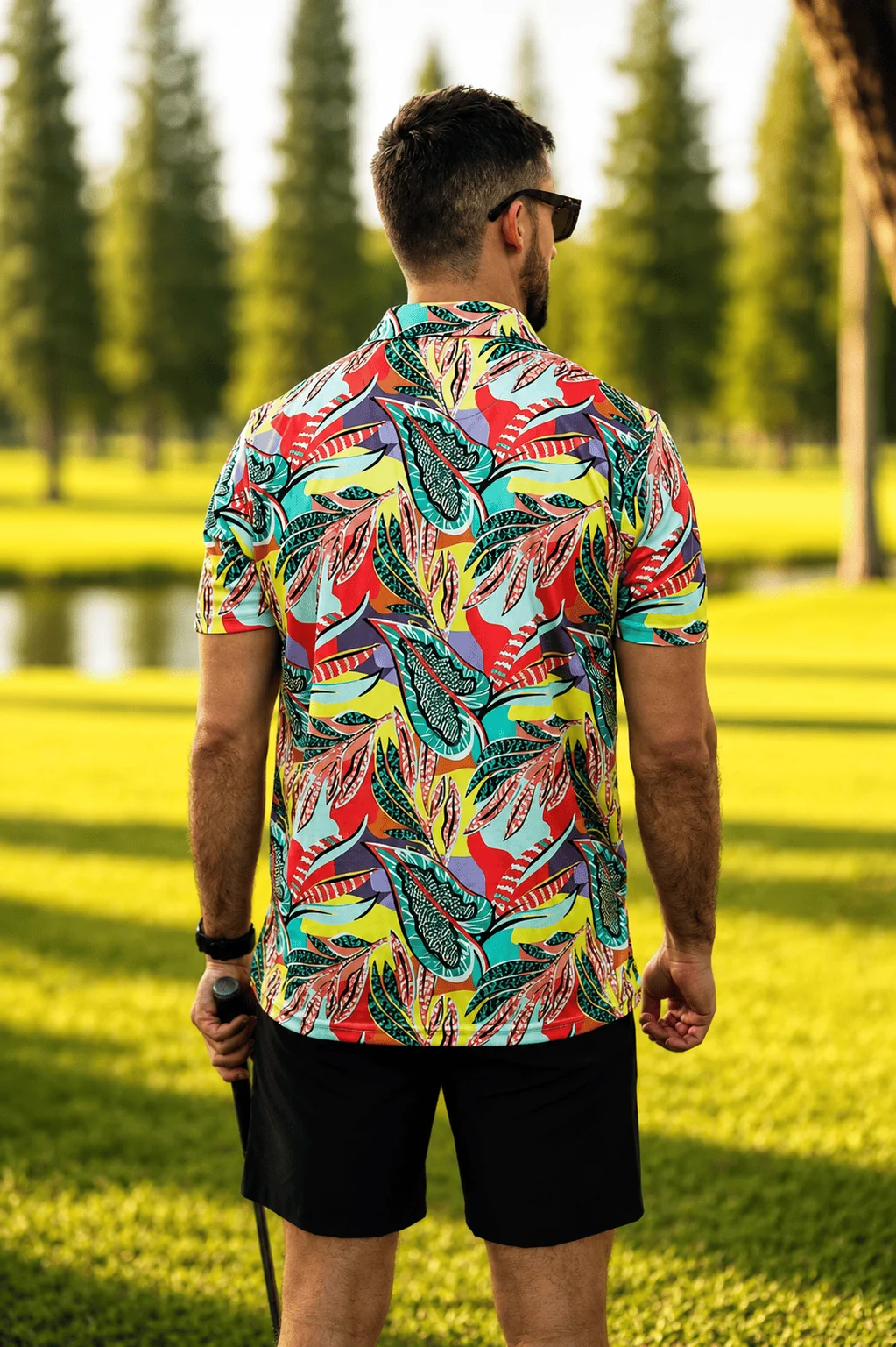 Custom Apparel Dryflex Golf Shirts - Mulligan Garden - Image 3