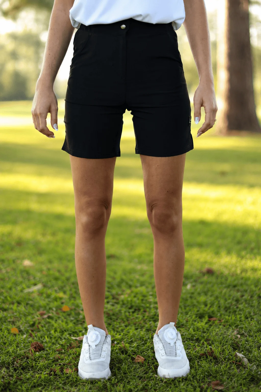 Custom Apparel Ladies Pure Motion Golf Shorts | Midnight Black - Image 3