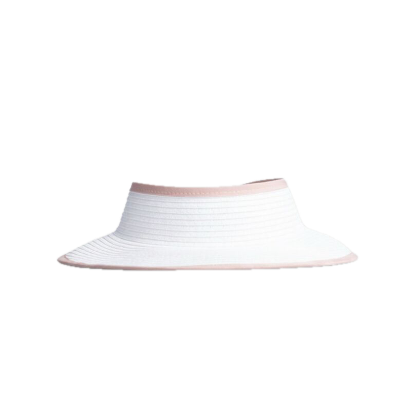 Ladies Arum Visor - White/Chalk Pink ( BY ORDER ONLY)