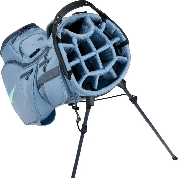 Nike Air Hybrid 2 Stand Golf Bag - Diffused Blue - Image 2
