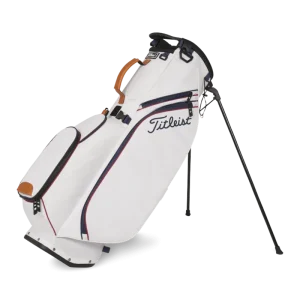 Titleist Players 4S Nautical Links White/Burgundy/Navy Stand Bag (LIMITED EDITION)
