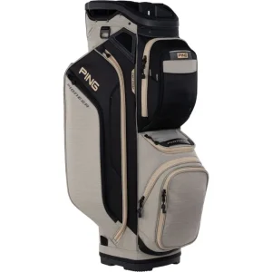 PING Pioneer Cart Bag - Heather Sand Black