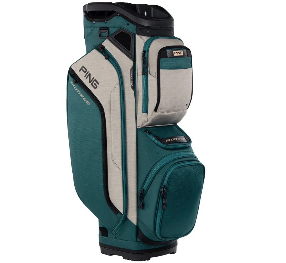 PING Pioneer Cart Bag - Atlanta Sand Black