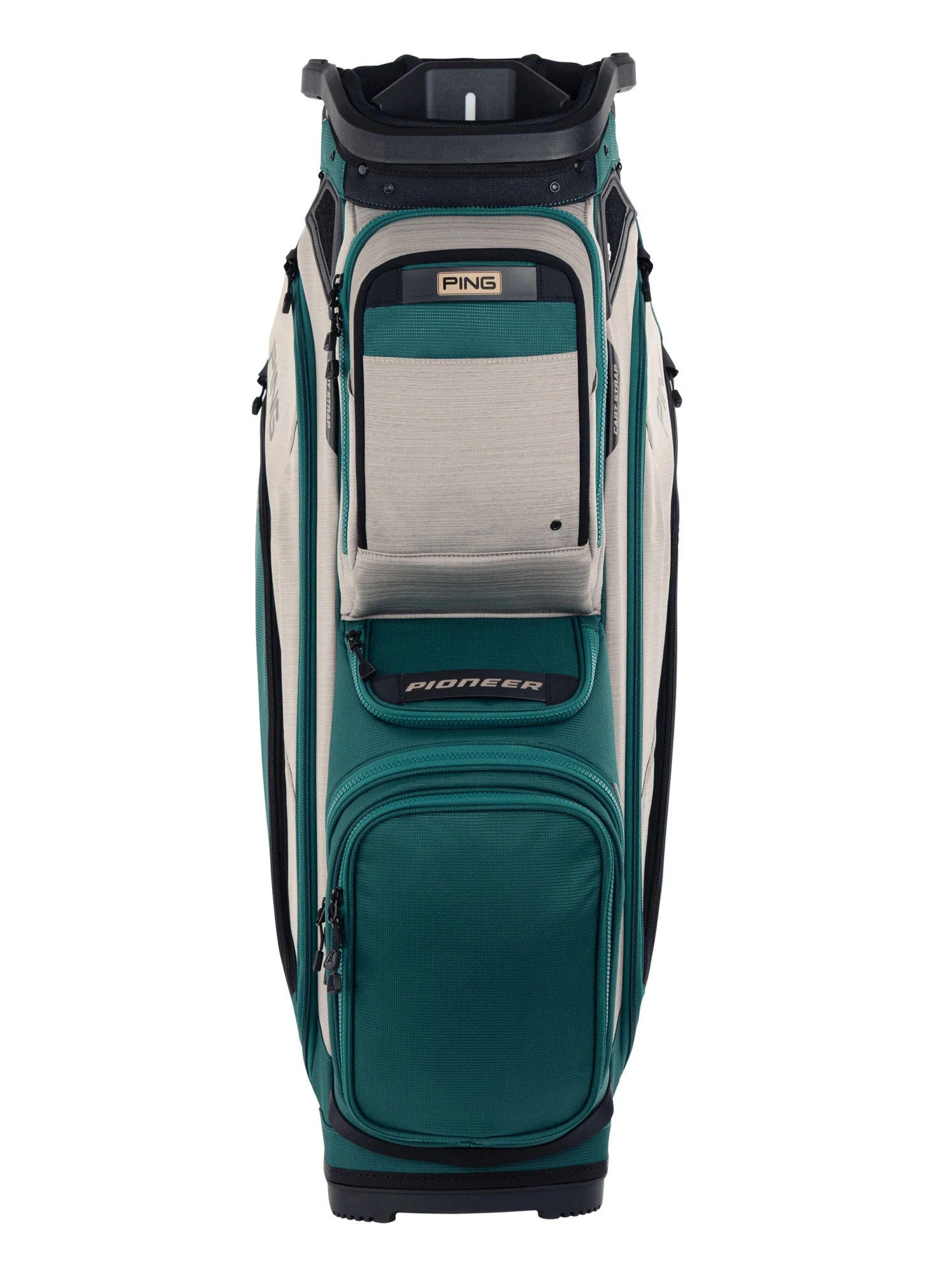 PING Pioneer Cart Bag - Atlanta Sand Black - Image 2