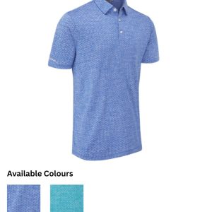 PING Rafe Polo Shirts - Bright Colbalt , Turquoise
