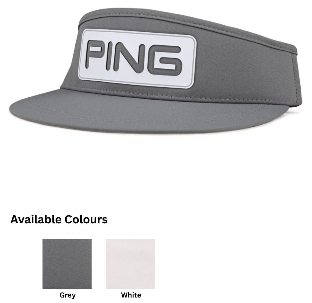 PING Tour Visor - Grey or White